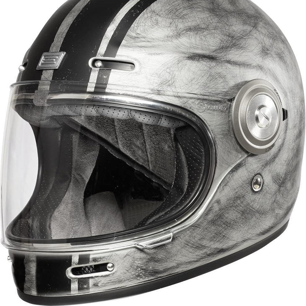 ORIGINE VEGA Grey Full Face Helmet Size XL